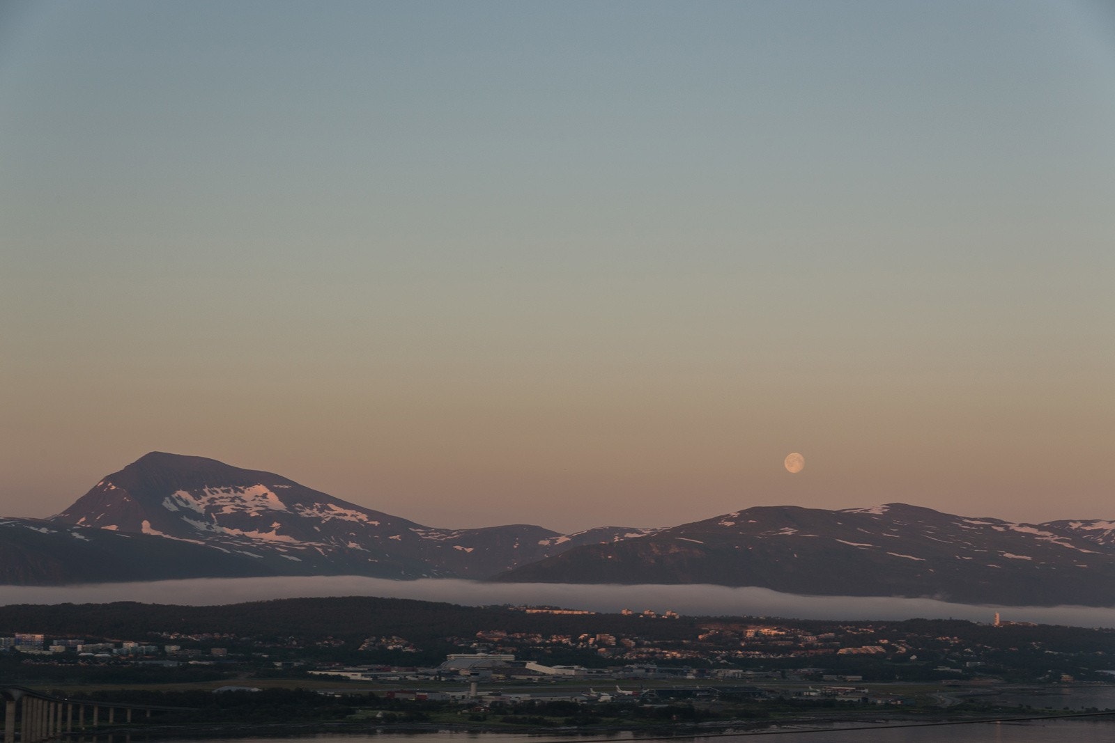 Utsiktsbilde fra boligen, selgers private bilde. Galleribilde