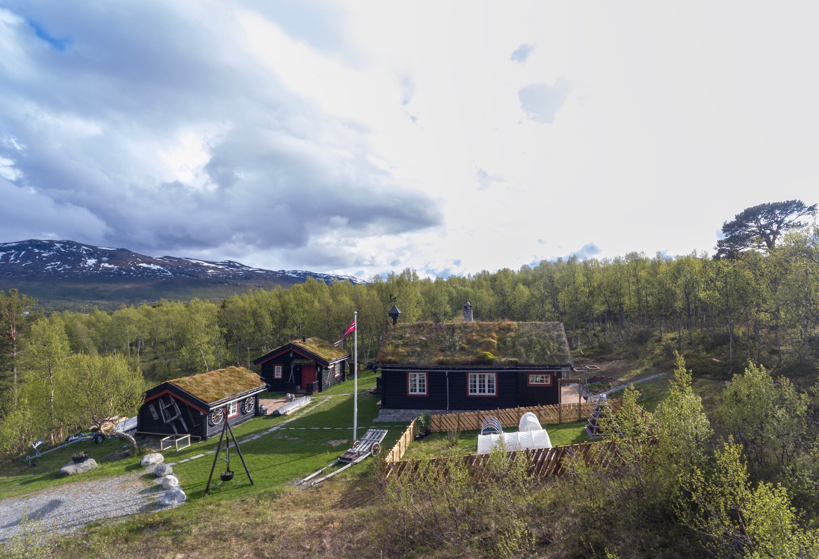 Det tillates 3 bygg på hver tomt Galleribilde