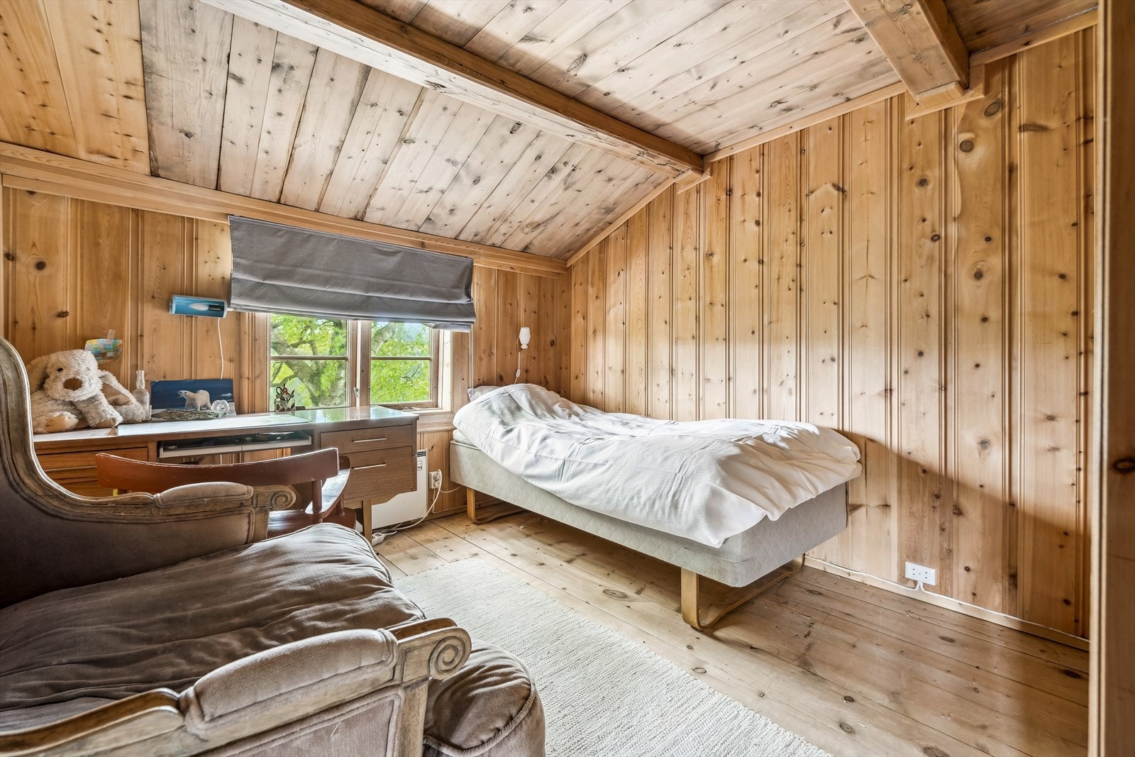 Tredje soverom i 2. etasje på eldste delen. Galleribilde