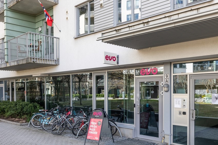 Kort vei til treningsenter Galleribilde