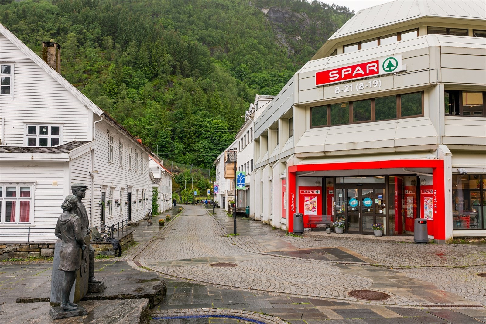 Dale har trivelige gater Galleribilde