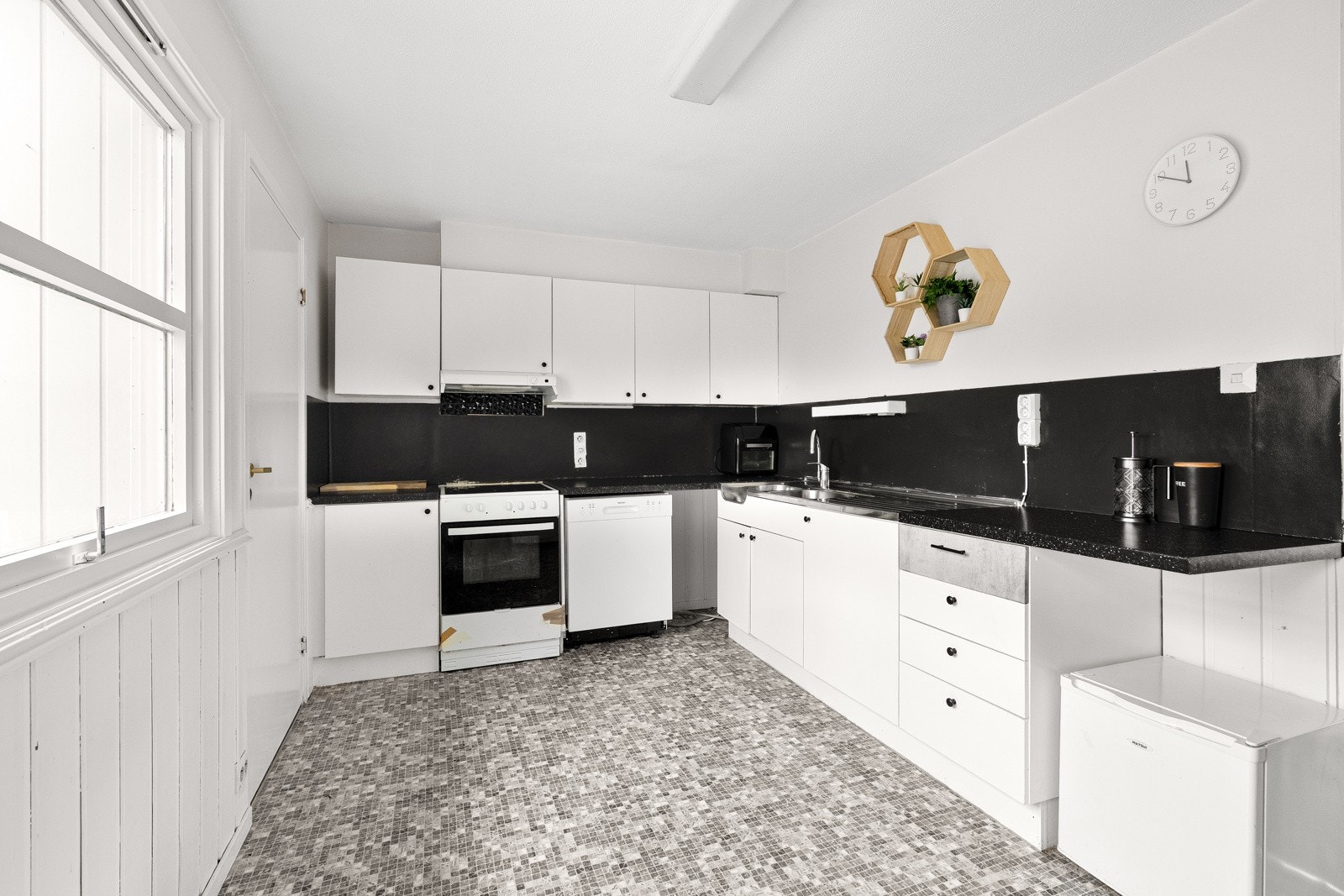 Her har du stort potensialet for å lage ditt eget drømmekjøkken. Galleribilde