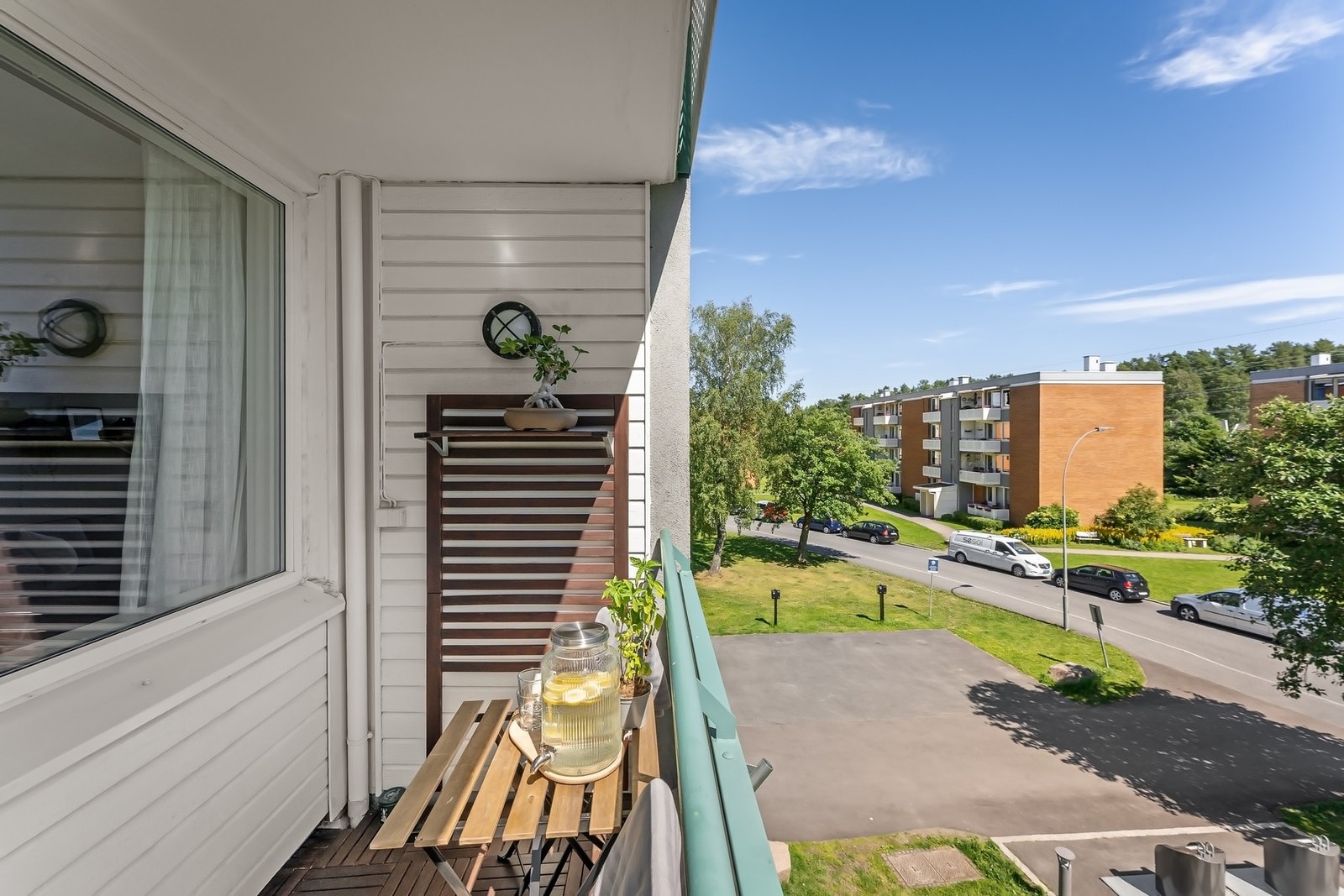 Her har du plass til utendørs sittegruppe. Galleribilde