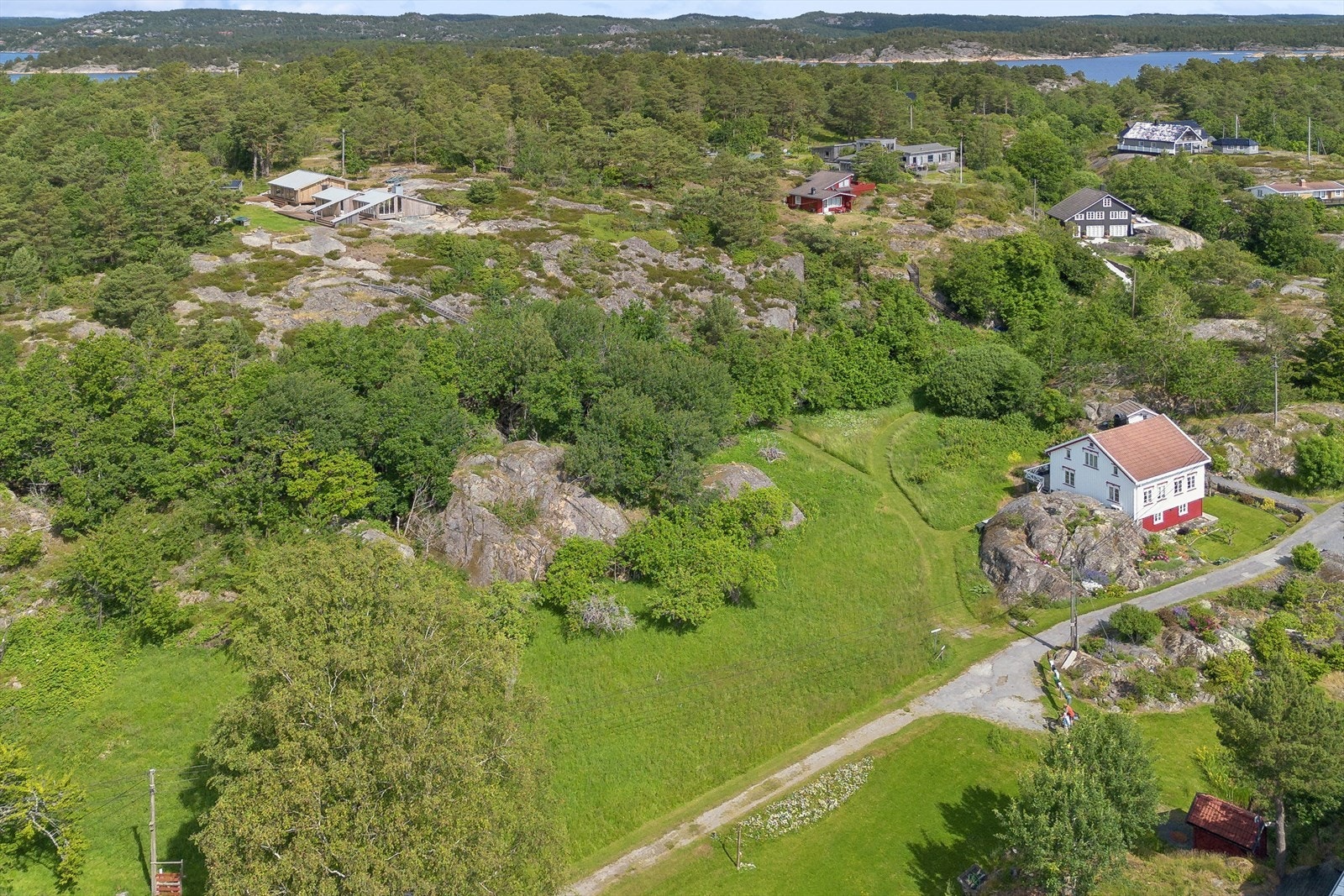 Deler av "Hammene" ligger på tomten Galleribilde