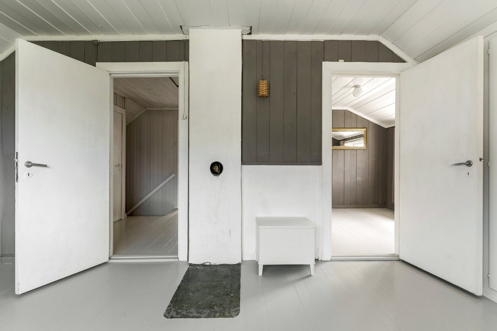 Det innerste rommet har adkomst via soverommet, men det kan med enkle grep endres. Galleribilde