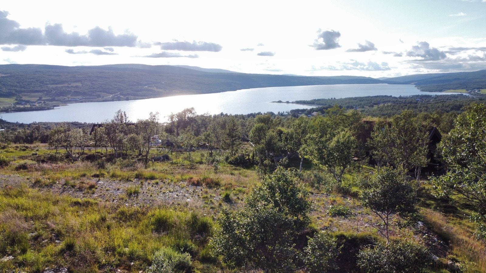 Utsikt fra tomt nr. 79 ståhøyde Galleribilde