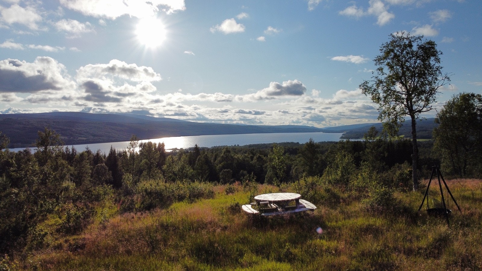 Utsikt mot Stugusjøen fra tomt nr 104 og 105 Galleribilde