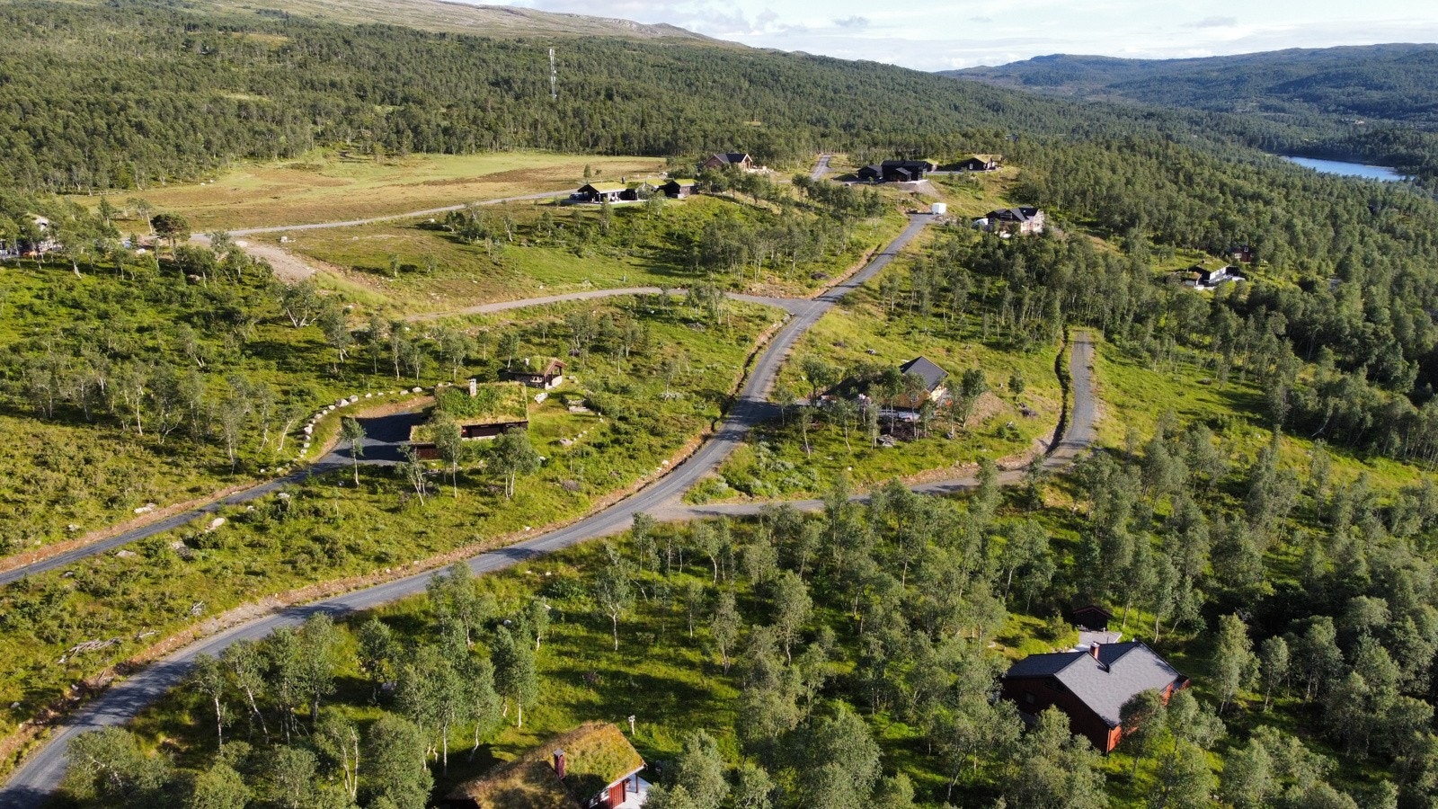 Mellomveien fra nord mot sør Galleribilde