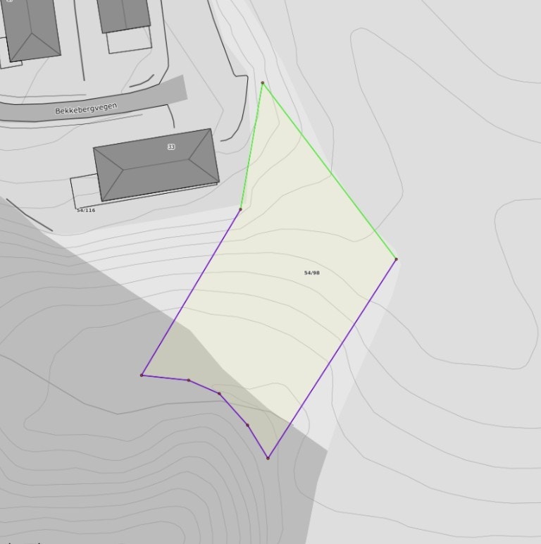 Tomtegrense. Galleribilde