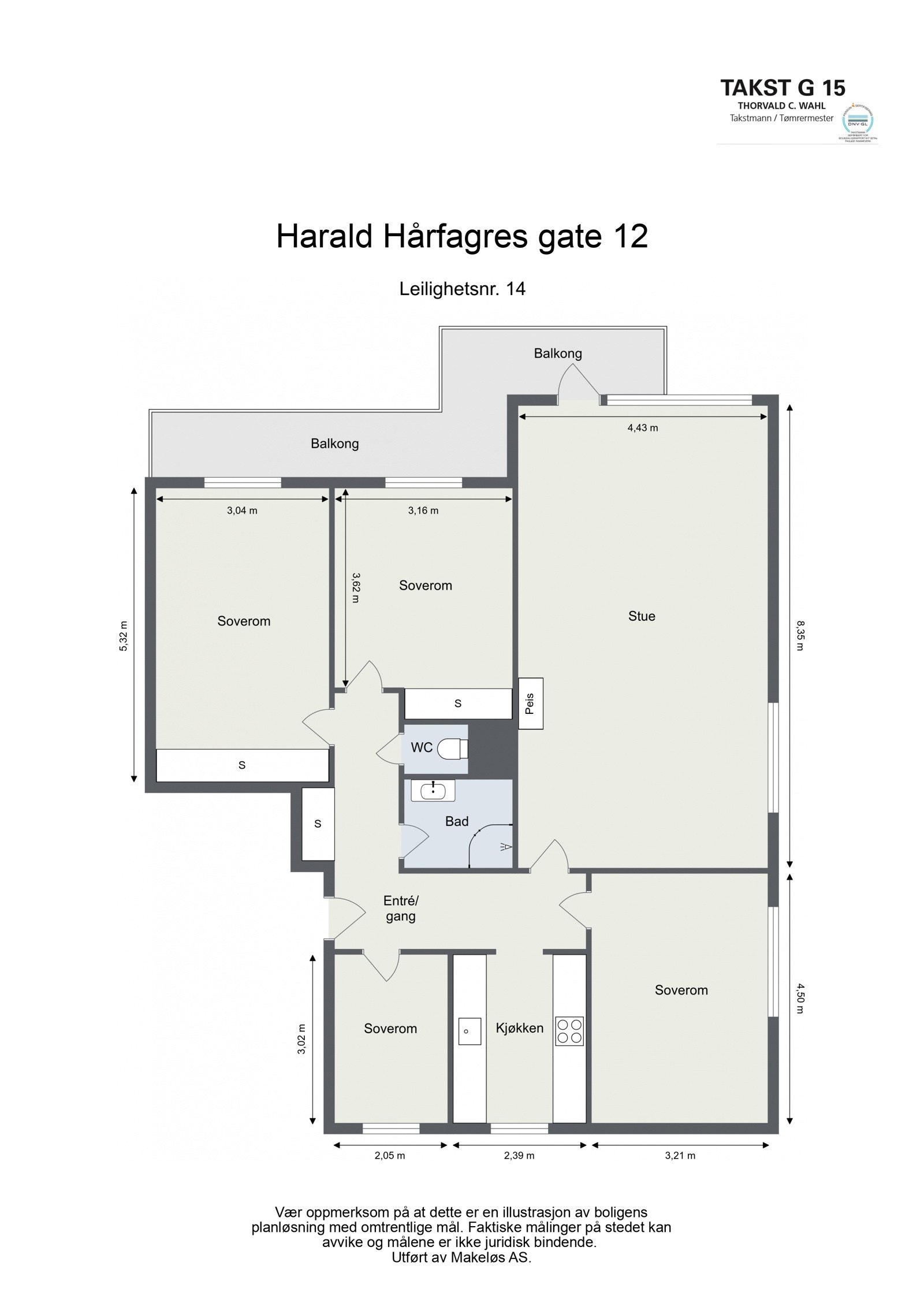 Plantegning. Galleribilde