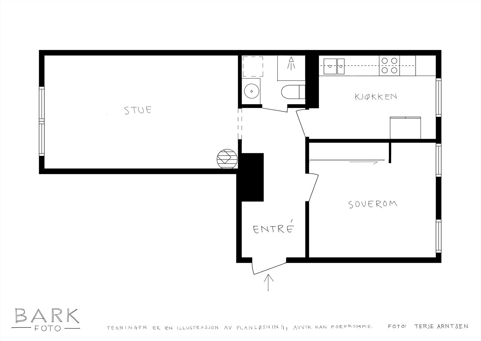 - Plantegning - Galleribilde