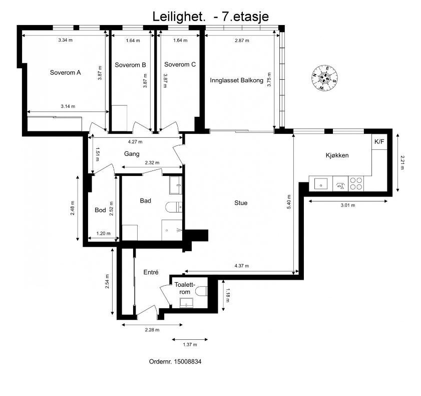 Plantegning. Galleribilde