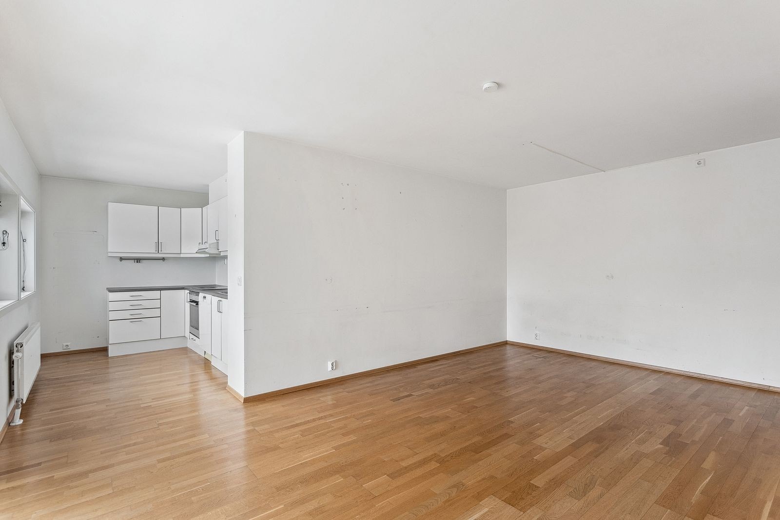 Åpen kjøkken/stue løsning. Galleribilde