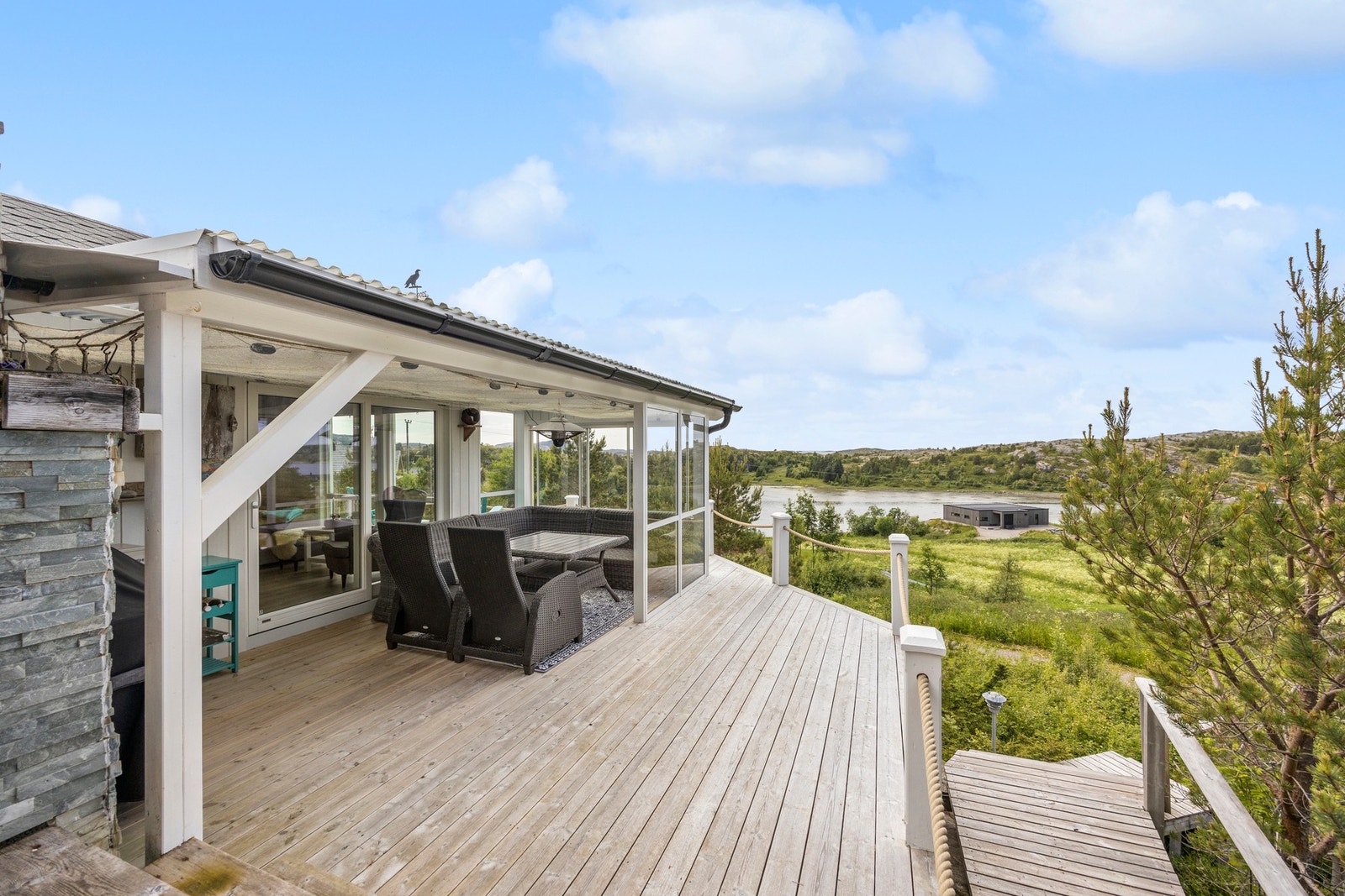 Terrasse inkl pergola og trapp ca - 48 kvm Galleribilde