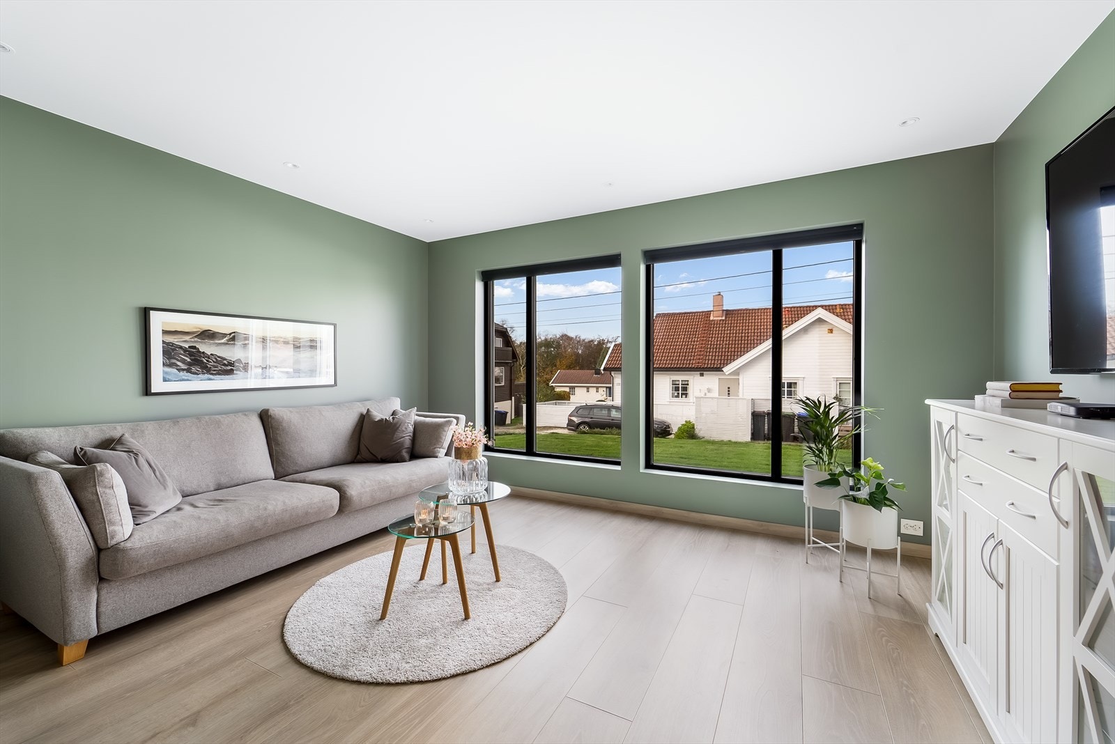 Praktisk ekstra stue med flere bruksmuligheter. Galleribilde