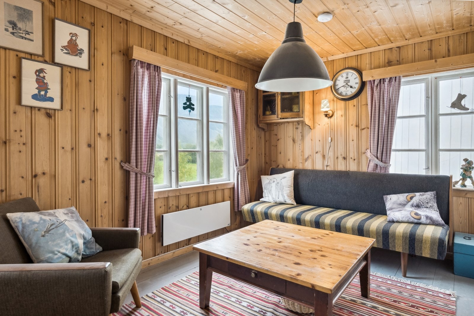 I annekset er det en lun og trivelig stue, Galleribilde
