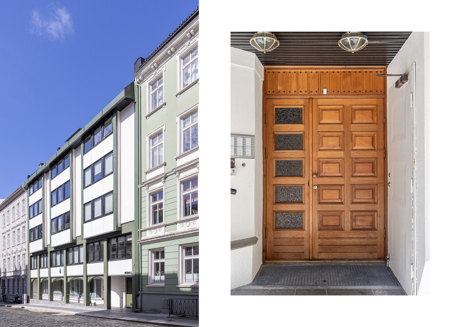 Når du kommer til Sigurds gate 17 er det første du vil legge merke til de velholdte fellesarealene. Det er ingen tvil om at de som bor her liker å ha det fint og ordentlig rundt seg. Galleribilde
