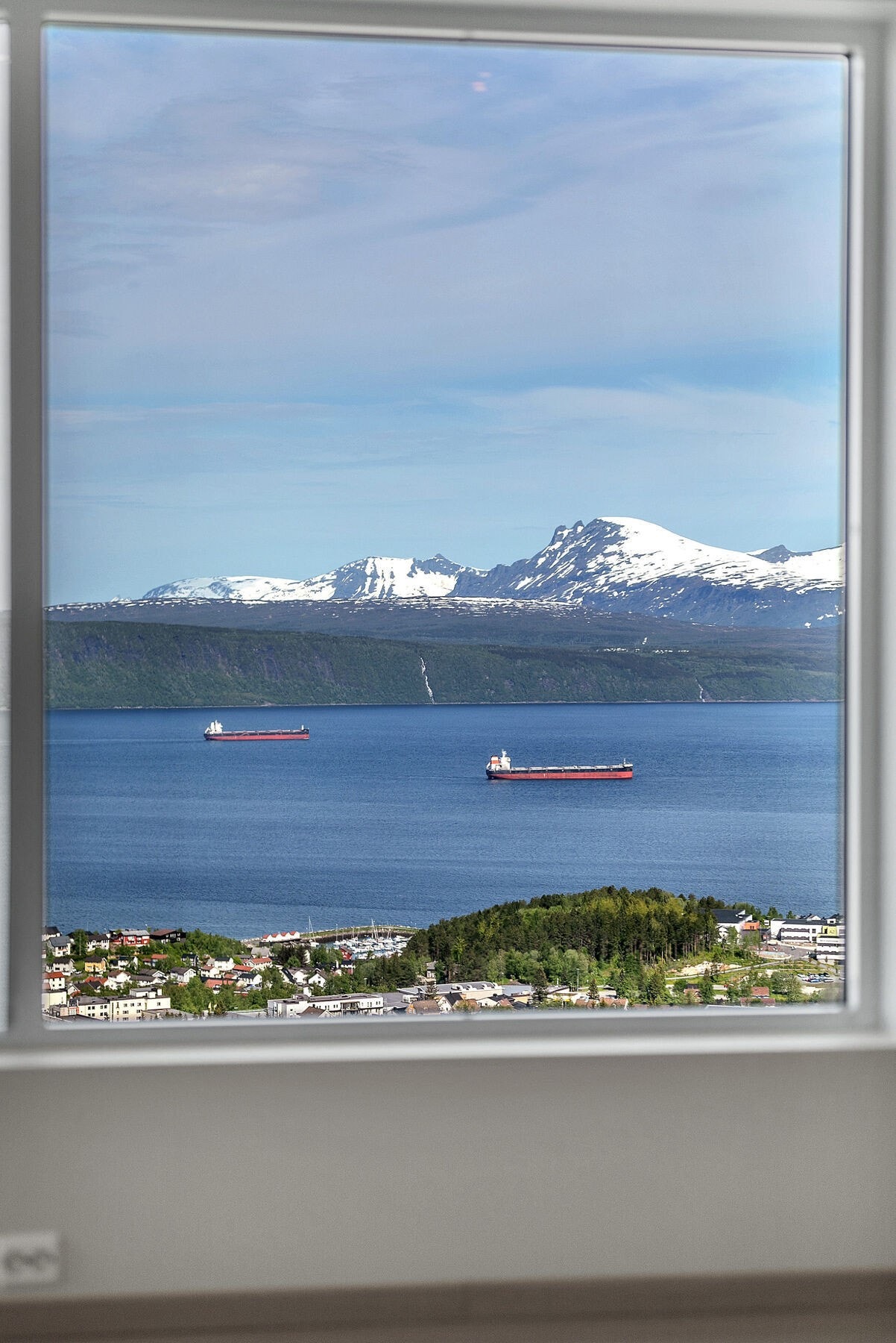 Utsikt fra stuen Galleribilde