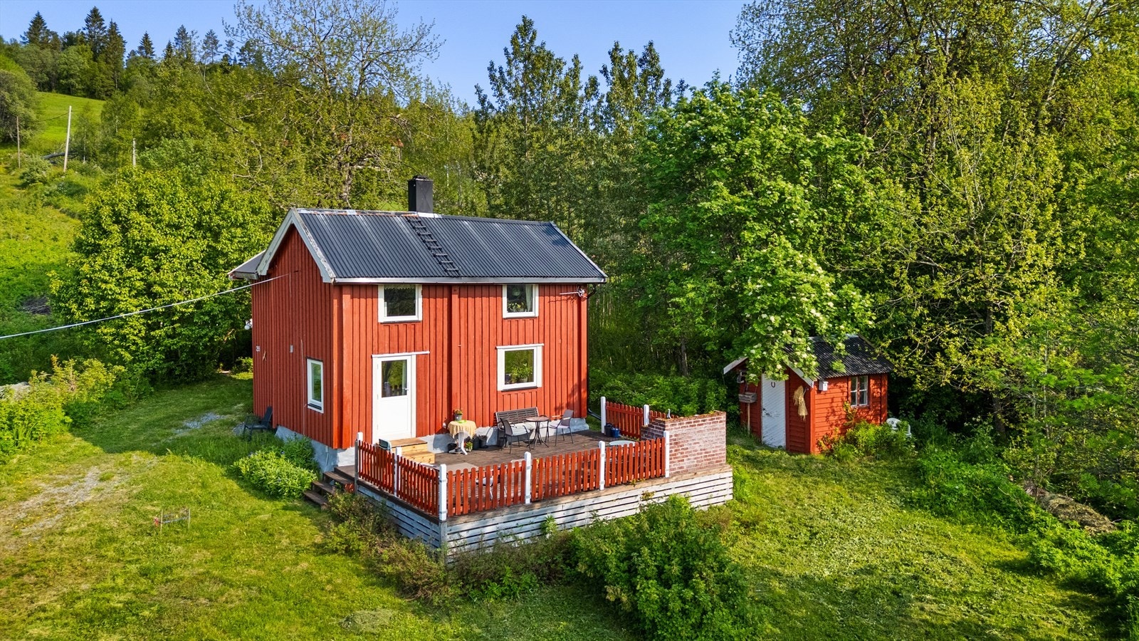 Dronefoto Galleribilde