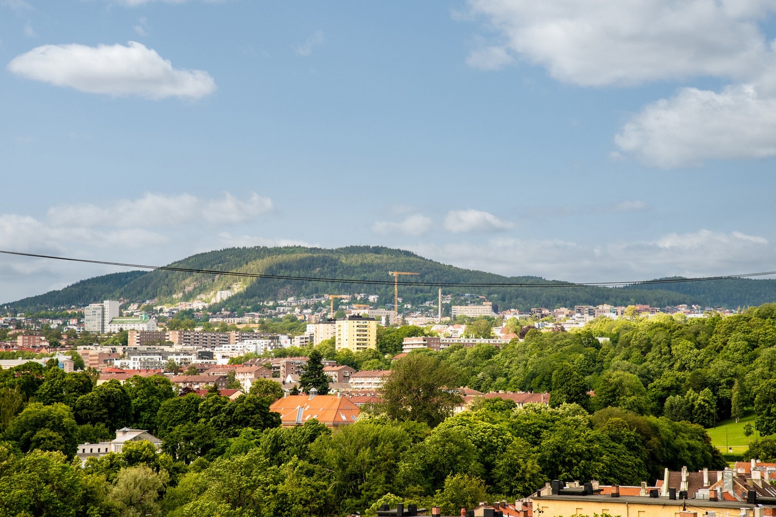 Her kan fantastiske solnedganger nytes over byen og mot Holmenkollen. Galleribilde