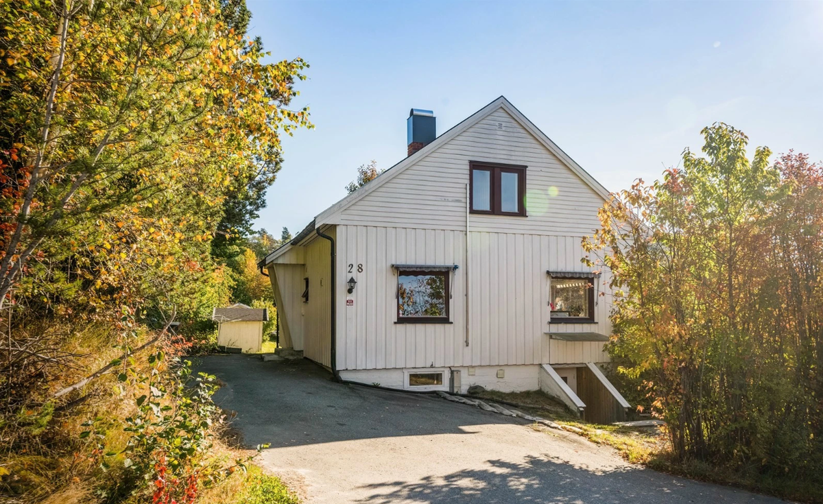 Huset og annkomst Galleribilde