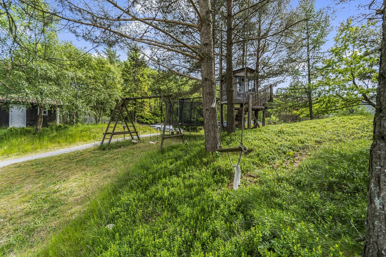 Lekeområde er anlagt på grunneiers eiendom. Galleribilde