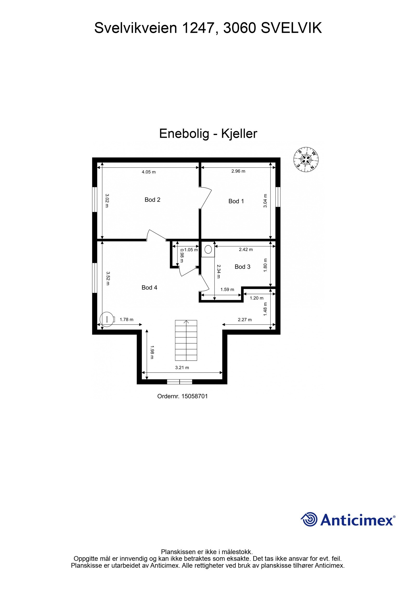 Plantegning 1.etasje Galleribilde