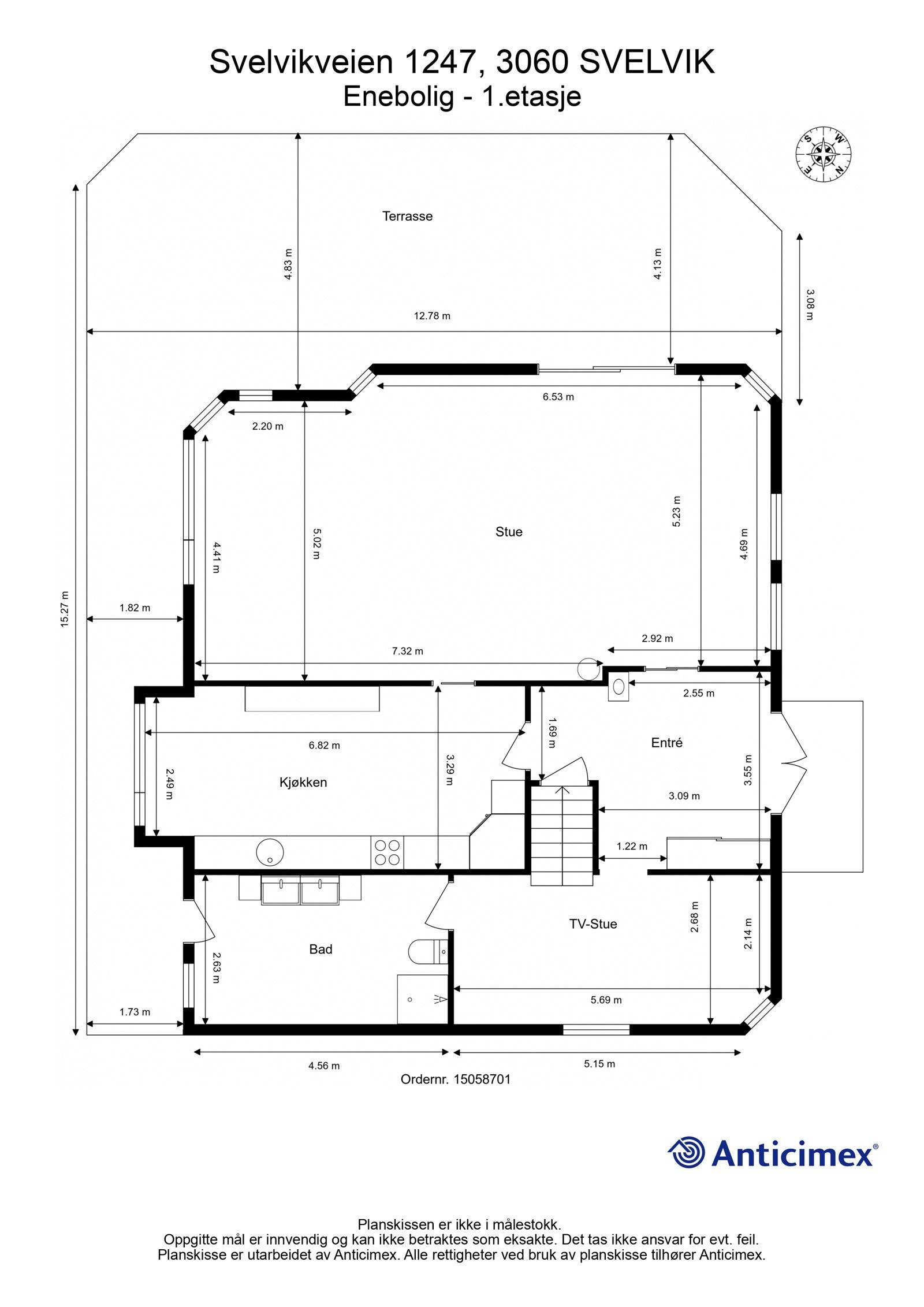 Plantegning 2.etasje Galleribilde