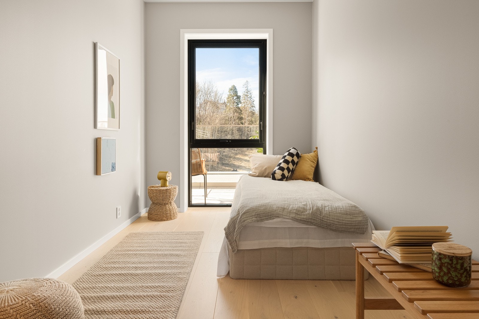 Soverom ved stuen Galleribilde