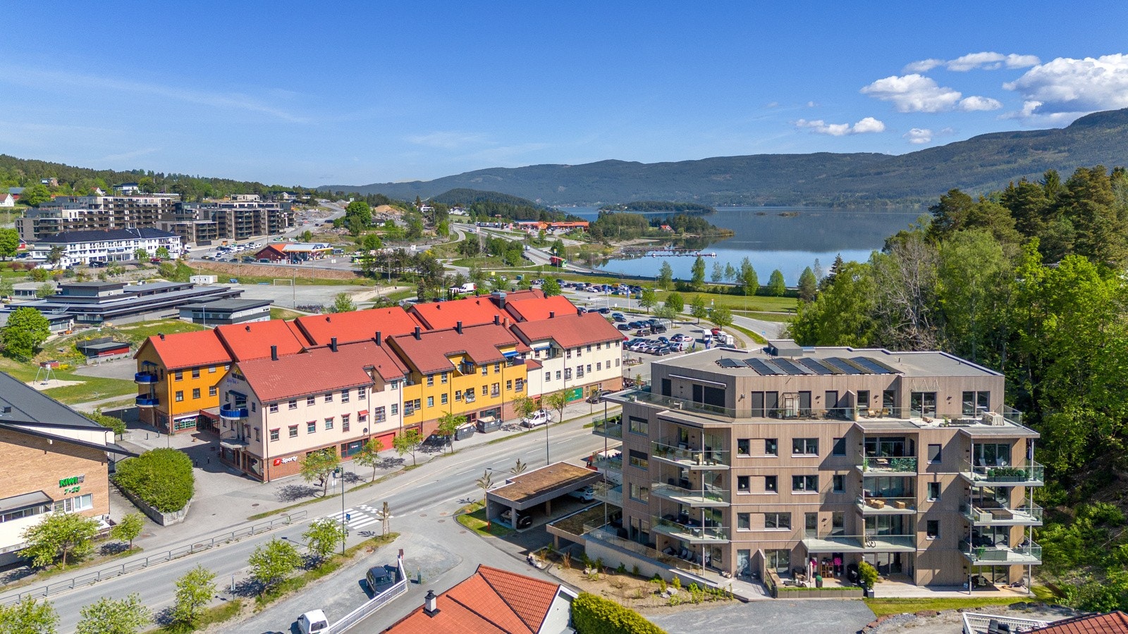Dronefoto Galleribilde