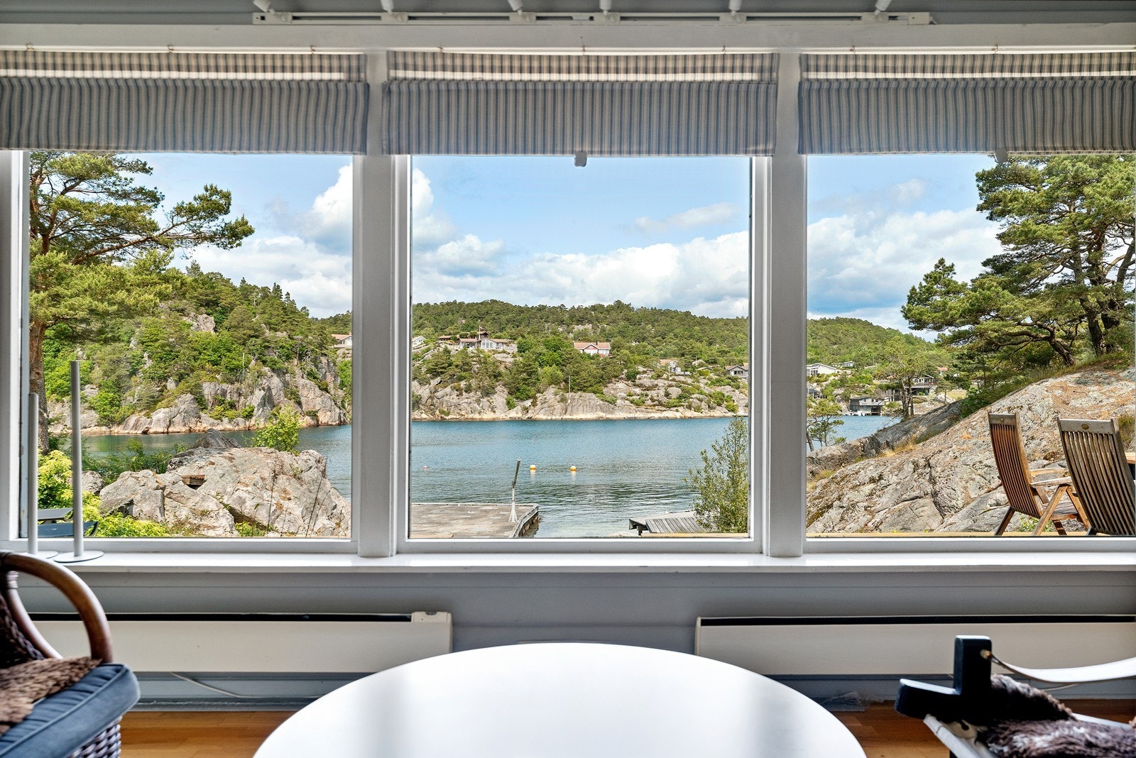 Vinduene er som et maleri - her får man virkelig sørlandssommeren tett på Galleribilde