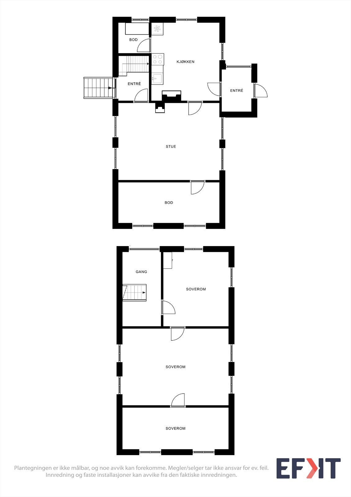 Plantegning samlet Galleribilde