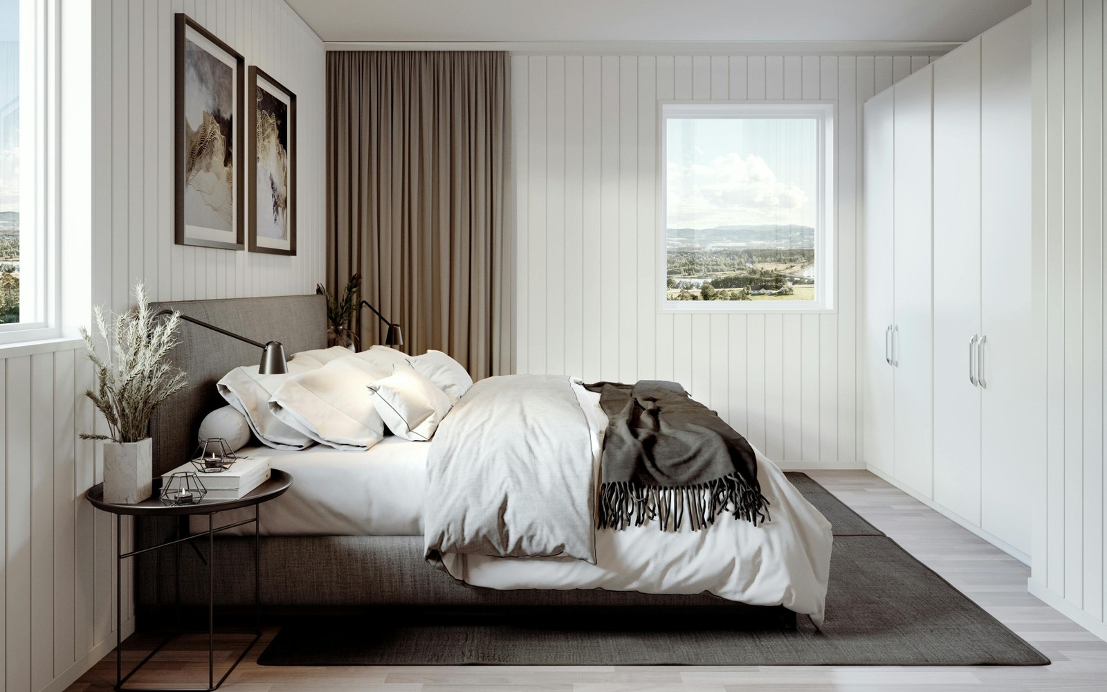 Illustrasjon soverom, avvik vil forekomme Galleribilde