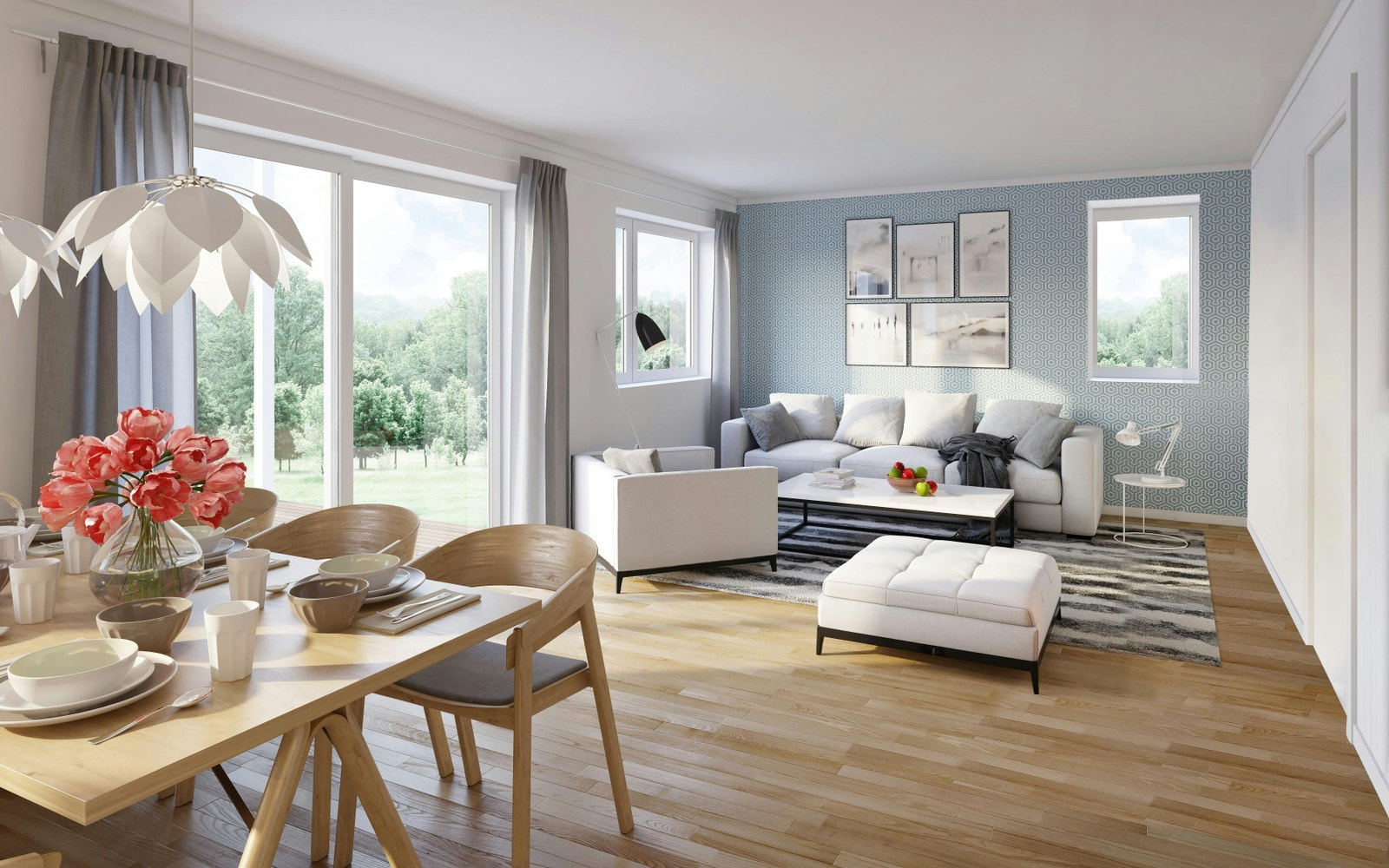 Illustrasjon stue, avvik vil forekomme Galleribilde