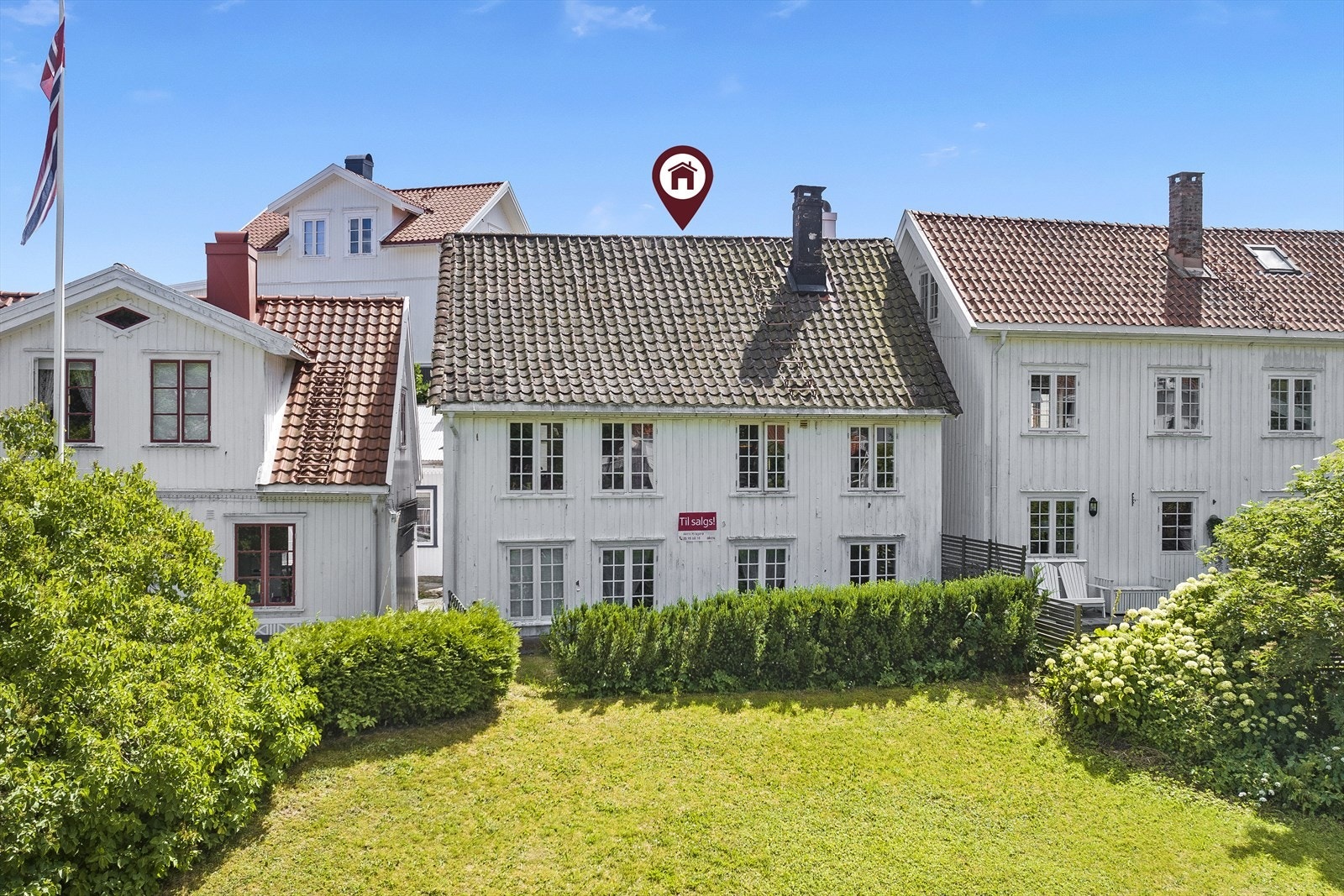 Enebolig sentralt beliggende med potensiale/oppussingsbehov. Galleribilde