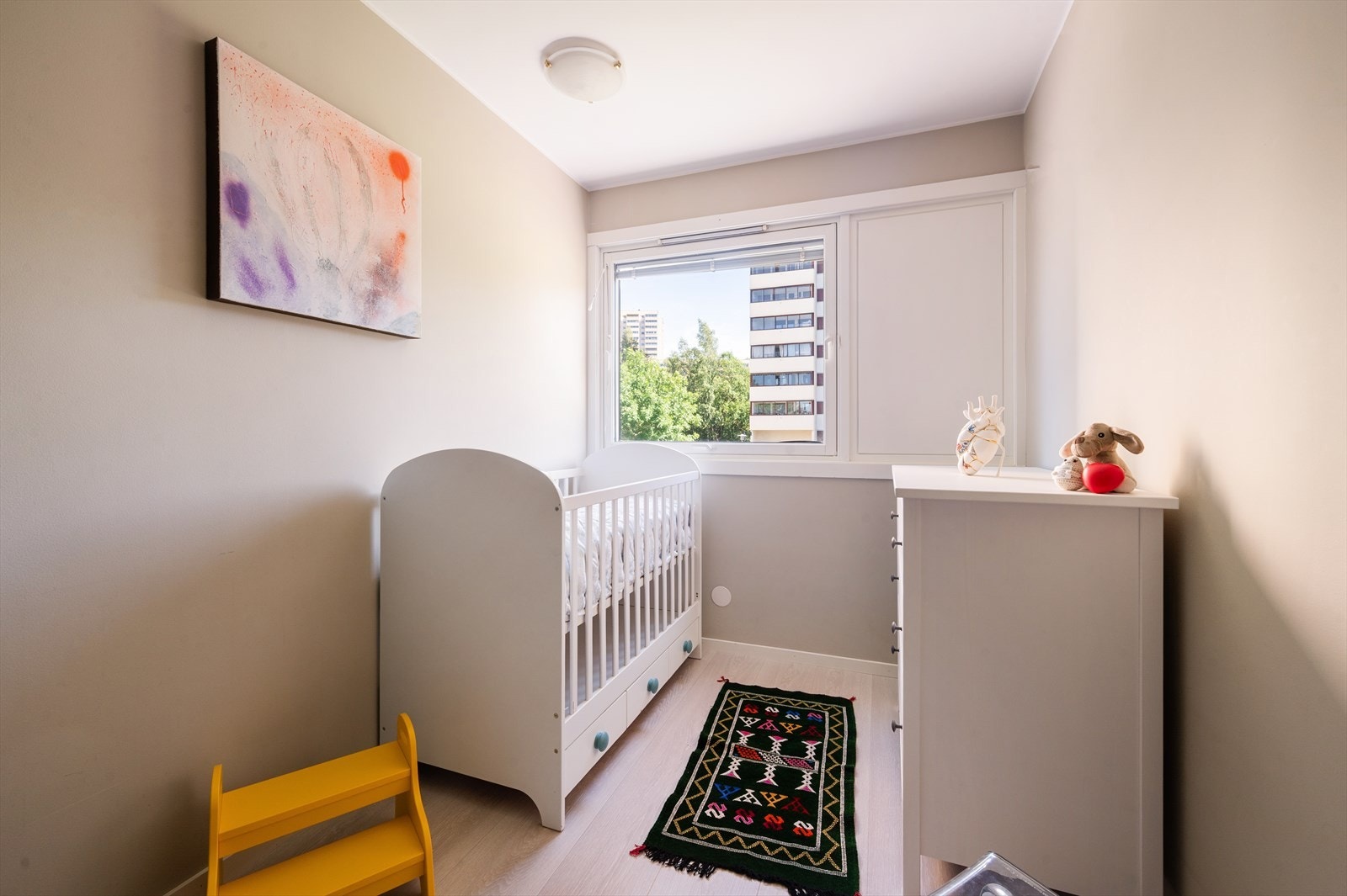 Soverom 2 kan passe perfekt som et barnerom. Galleribilde