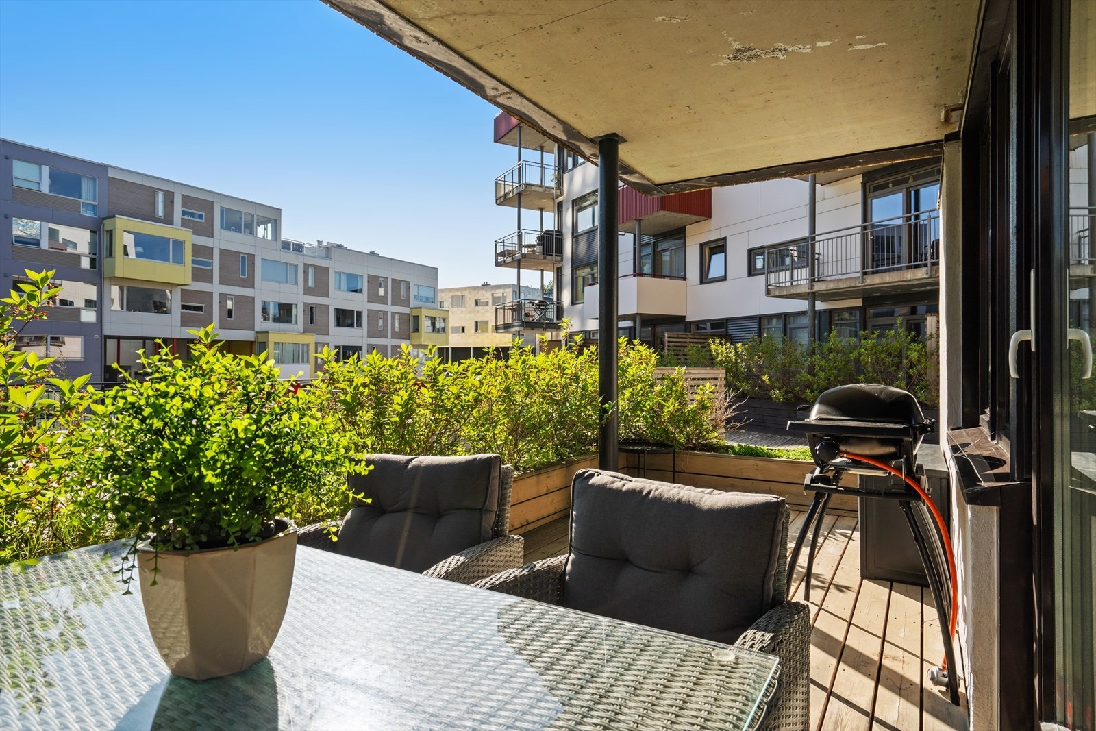 Overbygget veranda! Galleribilde