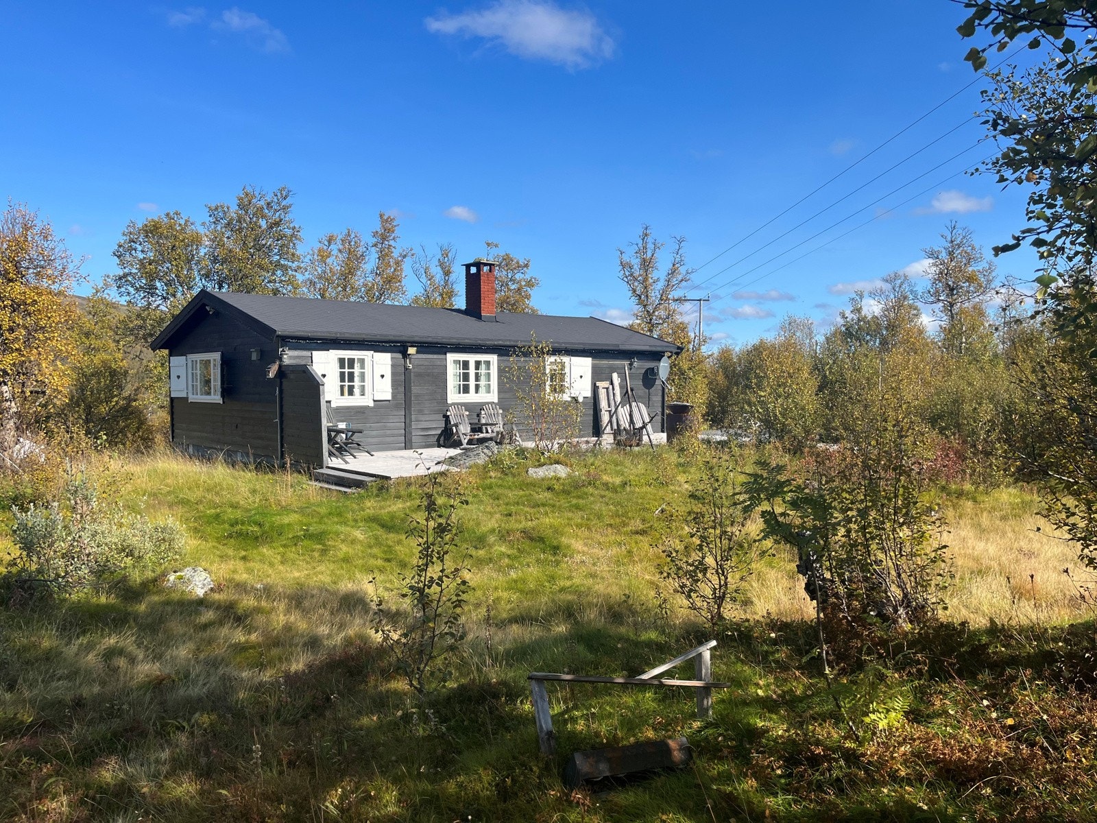 Flott hytte på fjellet! Galleribilde