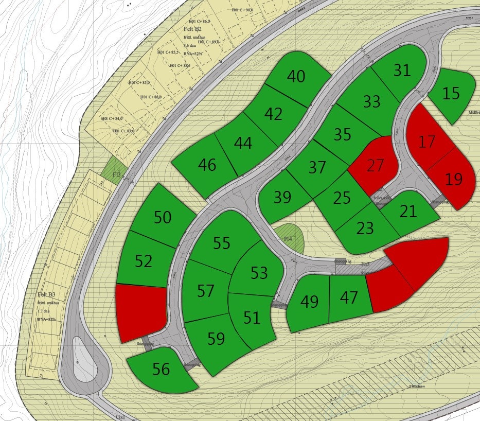 Tomtekart Galleribilde