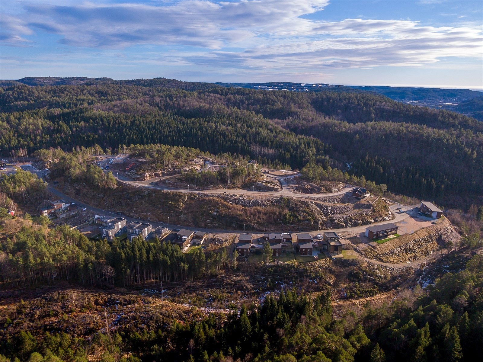 Området begynner å ta form og det er fortsatt mulig å skaffe seg en flott tomt! Galleribilde
