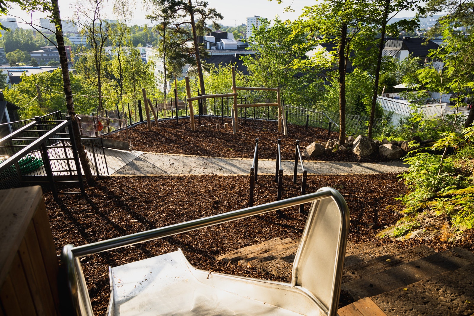 Utendørs naturlekeplass Galleribilde