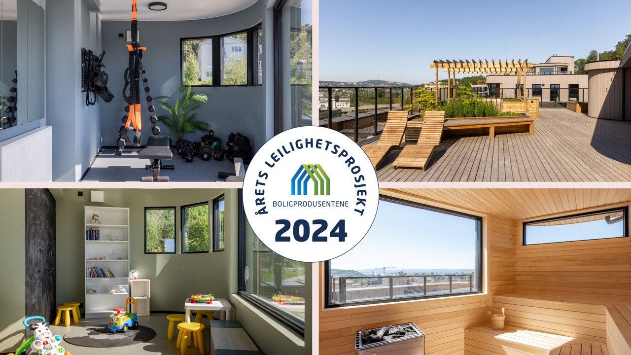 Fyrstikkbakken 14 har 250kvm med fellesareal som kan benyttes av beboerne Galleribilde