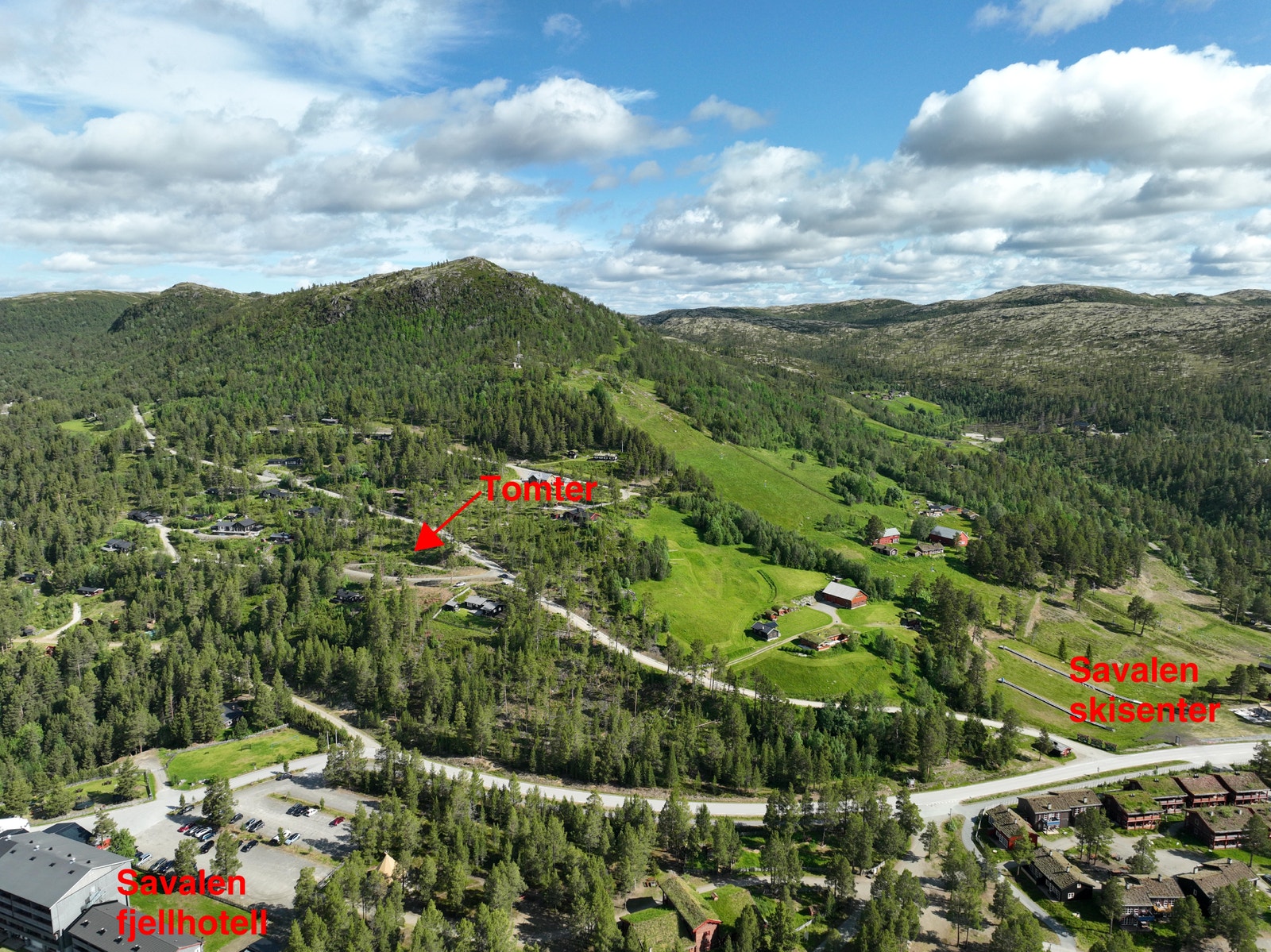 Midt i hjerte av Savalen Galleribilde