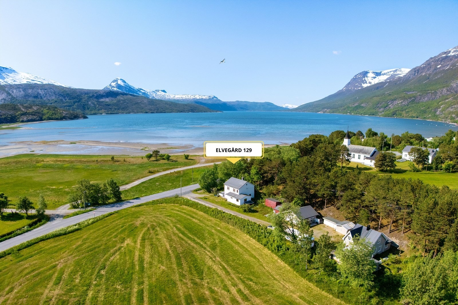 Velkommen til Skjomenveien - Elvegård 129! Galleribilde