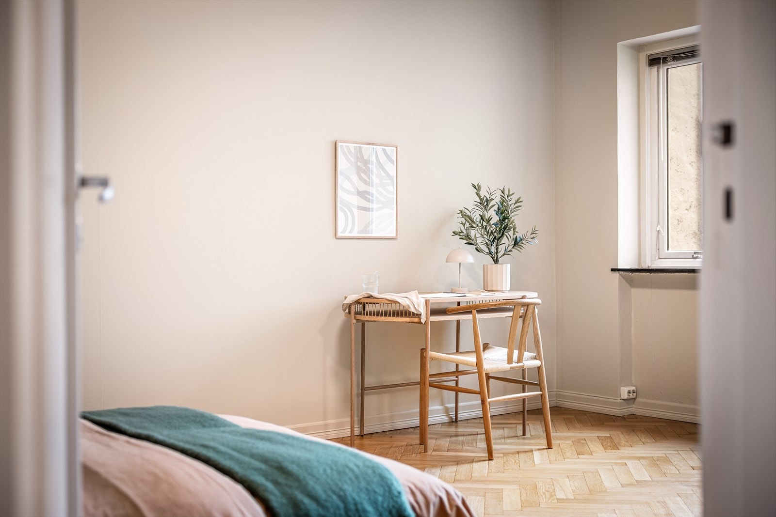 Leiligheten har tre flotte soverom. Galleribilde