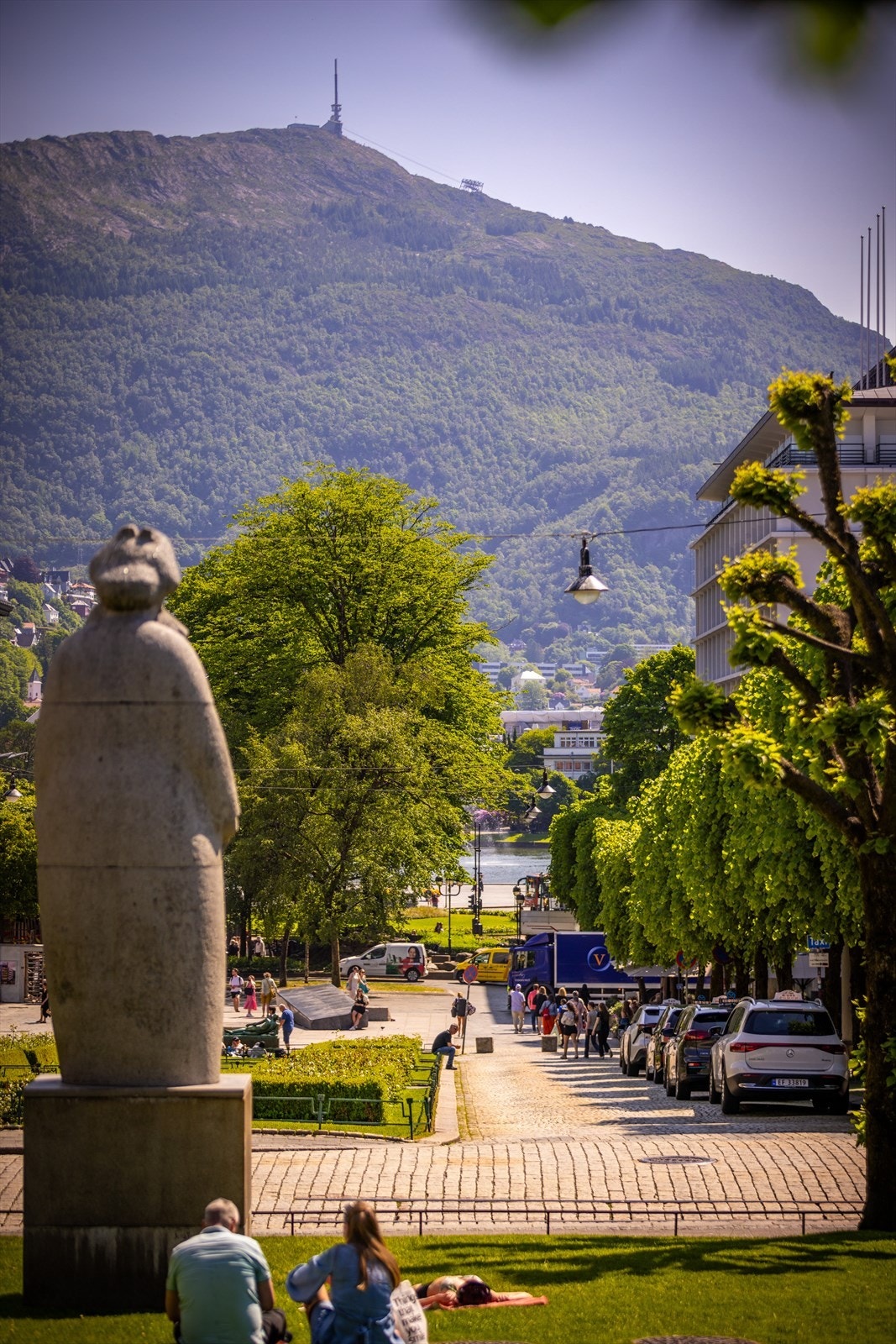 For en roligere mosjonsform kan du spasere blant byens historiske bygårder og gateløp - en "byvandring" du aldri blir lei. Galleribilde