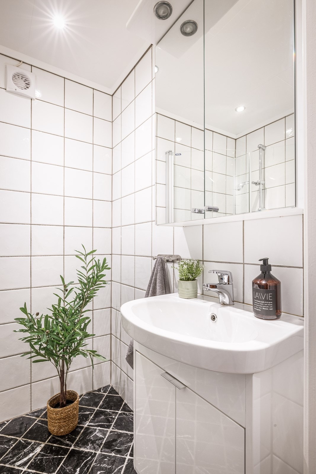 Badet har et tidløst utrykk. Galleribilde