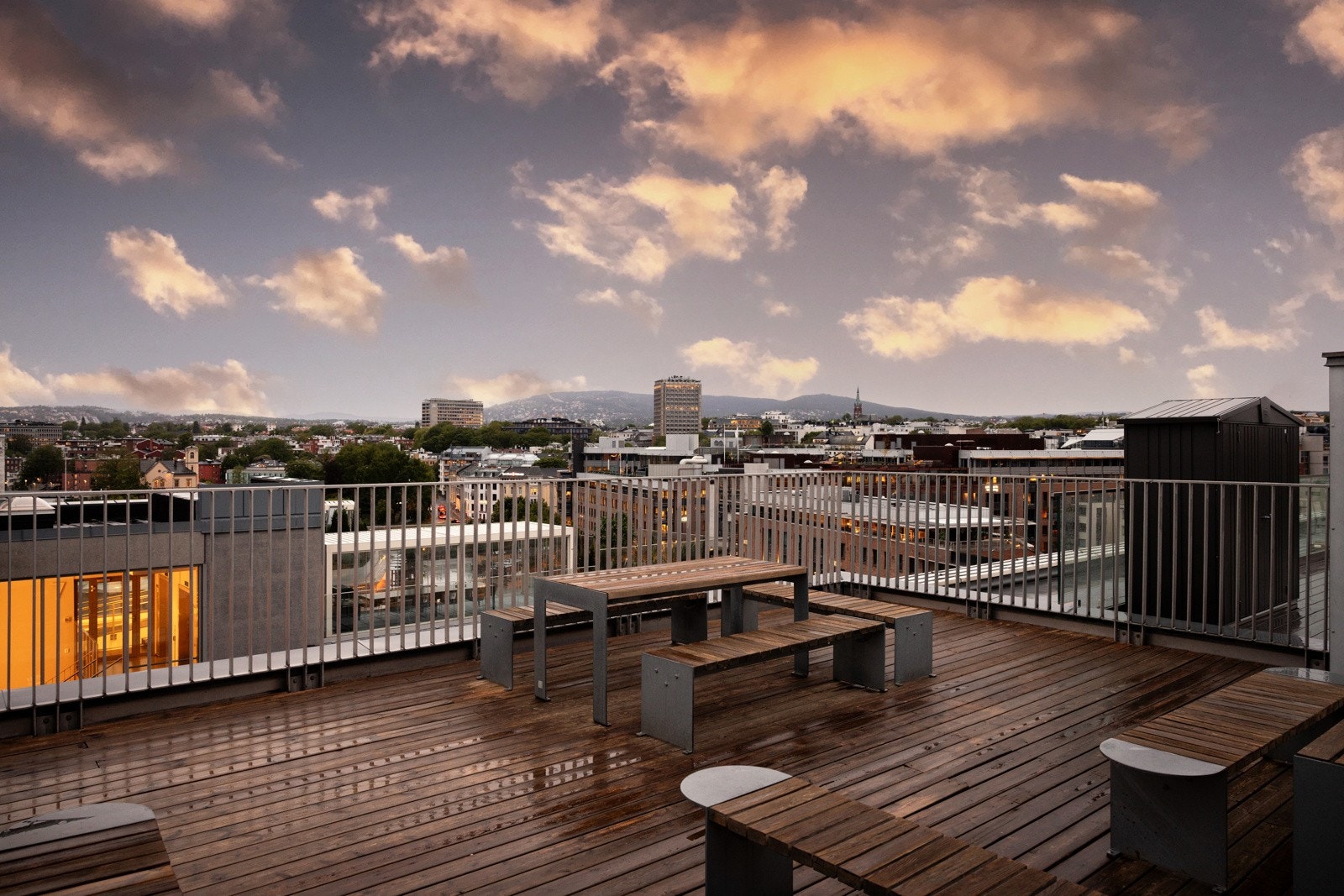 Felles takterrasse Galleribilde