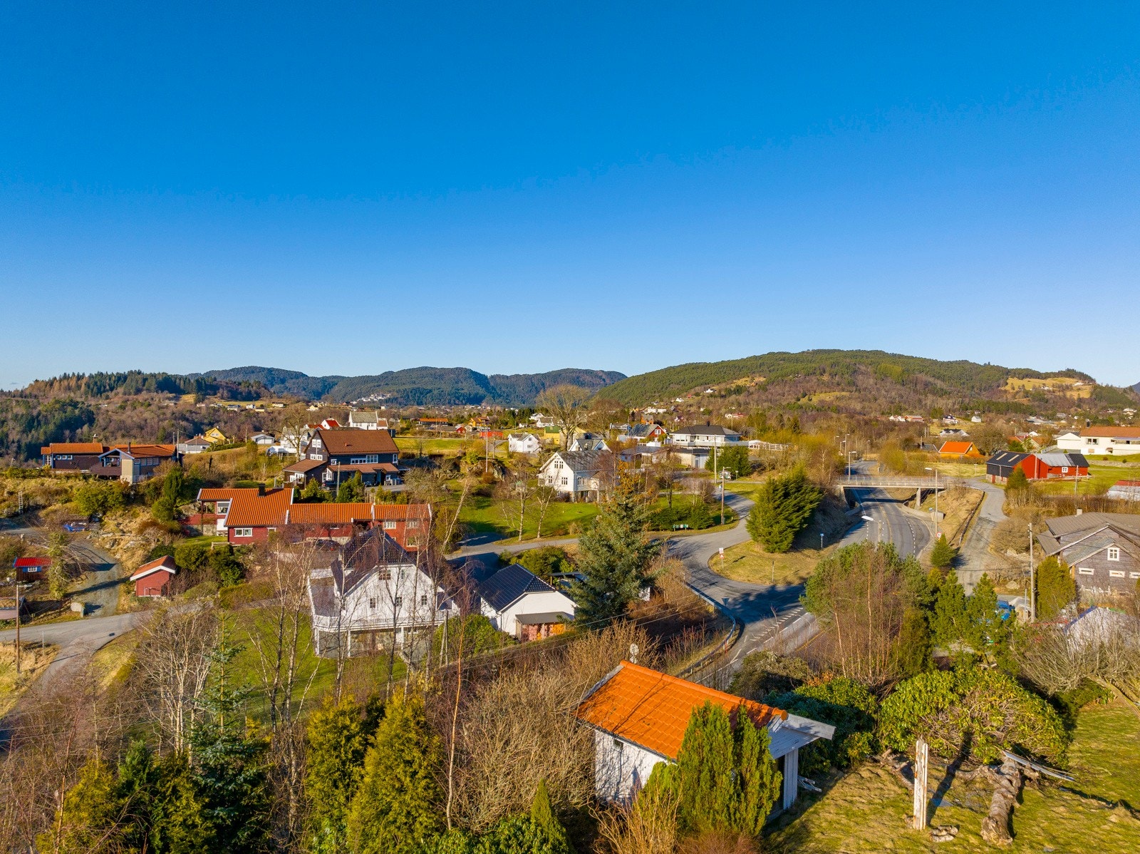 Utsikt fra tomt--2 Galleribilde
