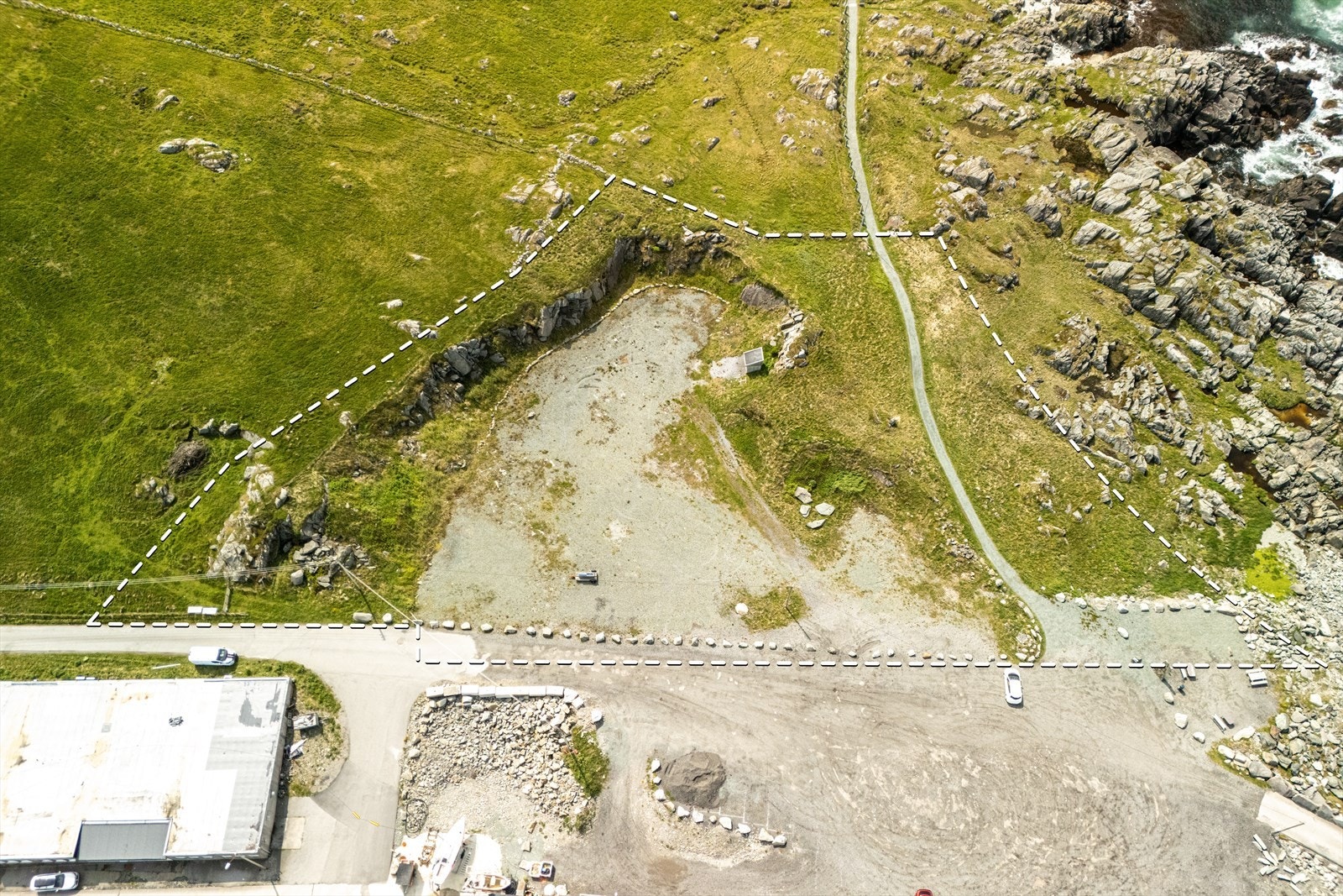 Illustrert tomtegrense, kan avvike i forhold til det som er reelt Galleribilde